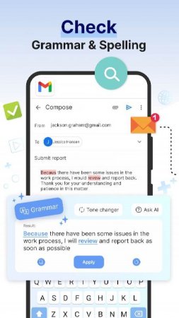 AI Keyboard: Grammar Check v 48 Mod (Subscribed)