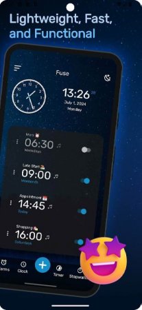 Fuse: Alarm, Timer, Stopwatch v 1.2.1 Mod (Premium)