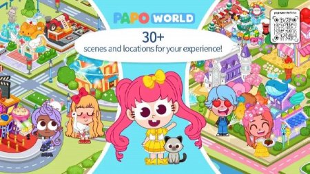 Papo Town: World v 1.0.092 Mod (Unlocked All/VIP)