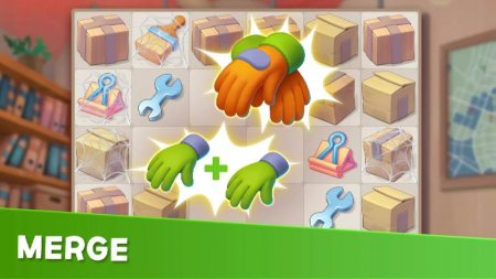 Bayside Merge: Renovation game v 1.5.500 (Mod Money)