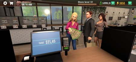 Coffee Shop Simulator 3D Cafe v 0.25 Mod (Money/Energy)