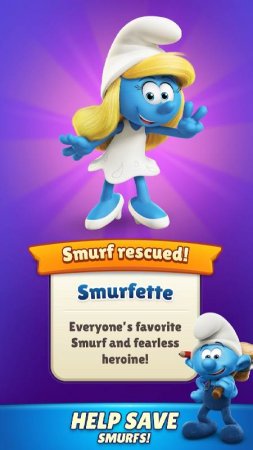 Smurfs Magic Match v 4.4 Mod (Unlimited Lives/Coins/Stars)