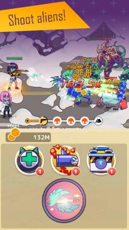 Kawaii Guns: Merge & Shoot v 1.6.1 Mod (God Mode)