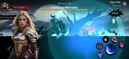 Shadow Slayer:The Last Warrior v 1.6 Mod (Damage Multiplier/Unlimited Spins)