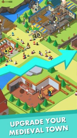 Idle Medieval Town - Tycoon v 1.1.42 Mod (Unlimited Diamonds)