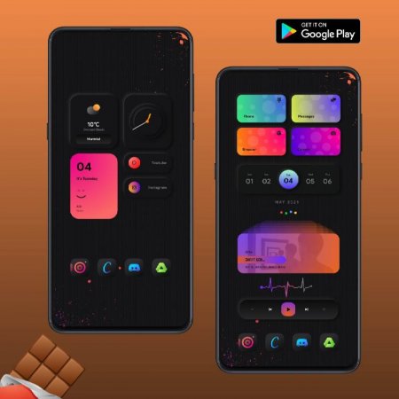 Chocolate KWGT v 11.0.1  ( )