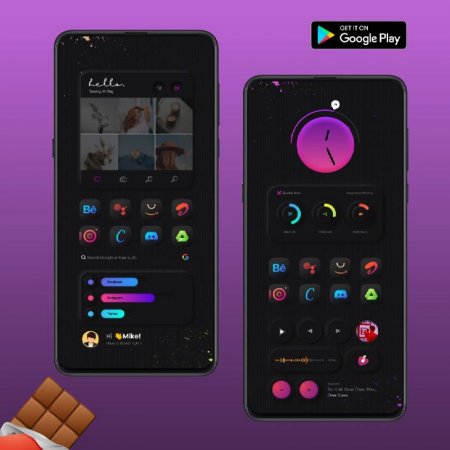 Chocolate KWGT v 11.0.1  ( )