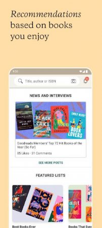 Goodreads - Find & Track Books v 2.58.0 b31 Mod (No ads)