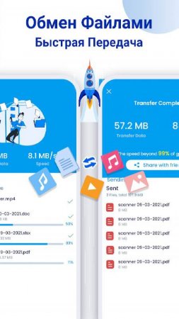 SHARE: Share it, File Transfer v 1.5.8 Mod (Premium)