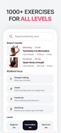 Fitny: Stretching & Fitness v 1.2.1 Mod (Premium)