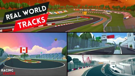 Racing League: 3D Race Offline v 3.0 (Mod Money)