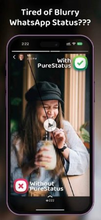 PureStatus: ByeBye Blur Status v 2024.19 Mod (Premium)