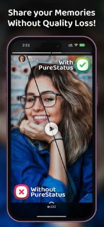 PureStatus: ByeBye Blur Status v 2024.19 Mod (Premium)