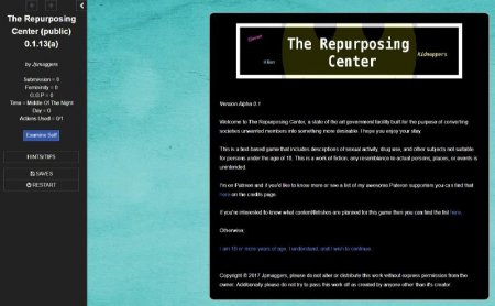 The Repurposing Center (18+) v 0.5.22a  ( )