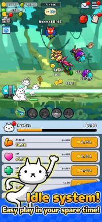 PreCats! - Idle Cat Raising v 2.1.12 Mod (High Critical/Fast Attack)