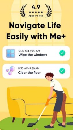 Me+ Daily Routine Planner v 1.7.1 Mod (Premium)