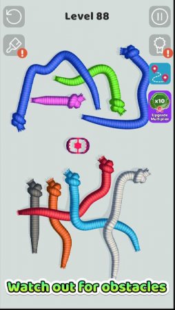 Tangled Snakes v 56.0.3 (Mod Money)