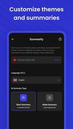 Summarify: AI Summarize Video v 1.3.2 Mod (Premium)