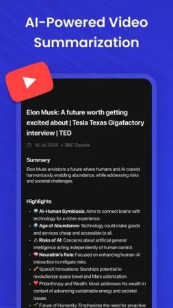 Summarify: AI Summarize Video v 1.3.2 Mod (Premium)
