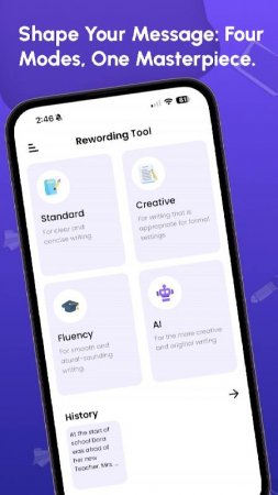 Reword Text: Paraphrasing Tool v 1.1.4 Mod (Pro)