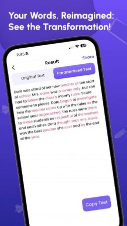Reword Text: Paraphrasing Tool v 1.1.4 Mod (Pro)