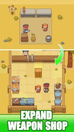 Idle Weapon Shop Tycoon v 1.0.5 Mod (Get Rewards without Ads)