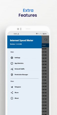 Internet speed meter v 1.7.9 Mod (Pro)